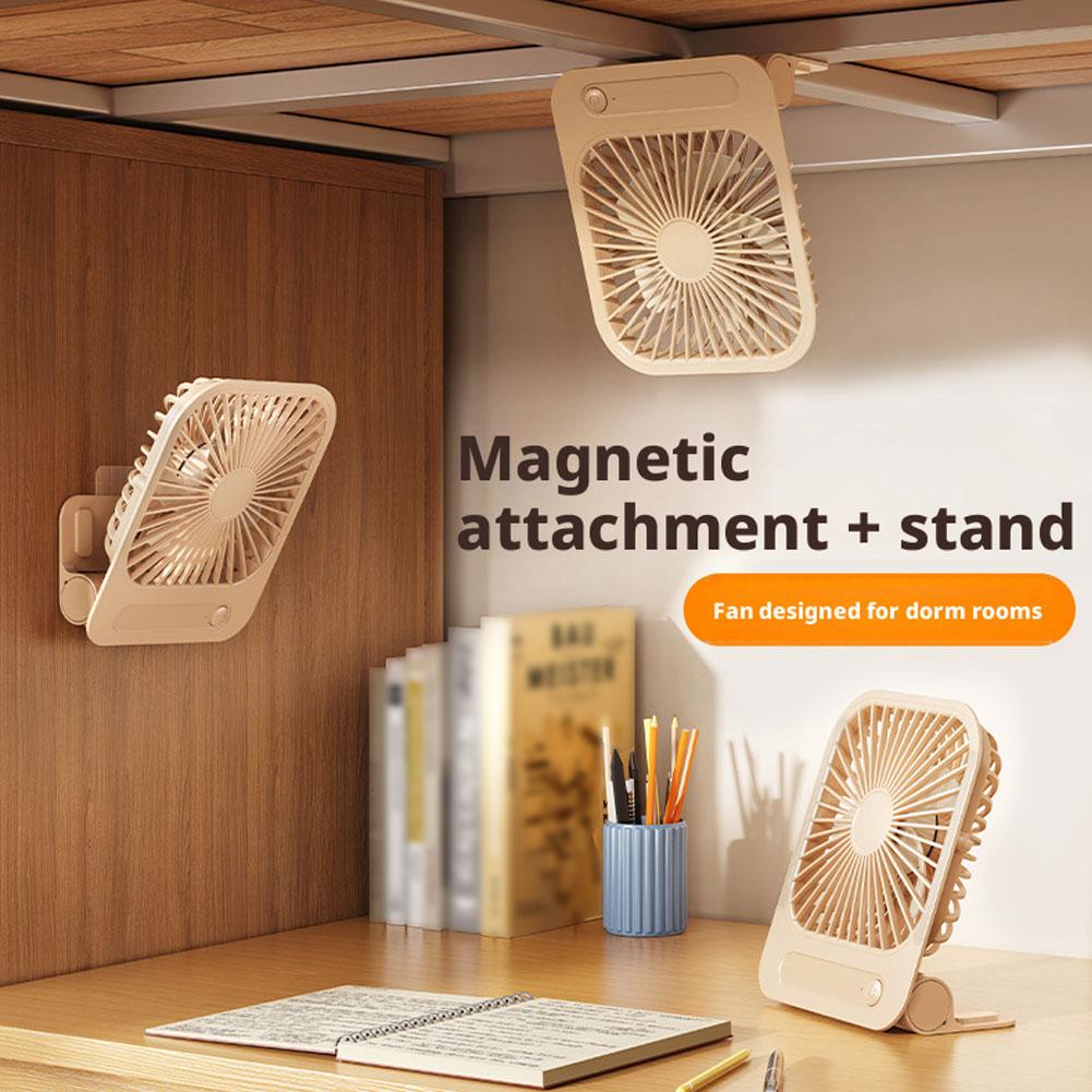 Desk Setup At Home - Ventilador de refrigeración magnético ultrafino, ventilador