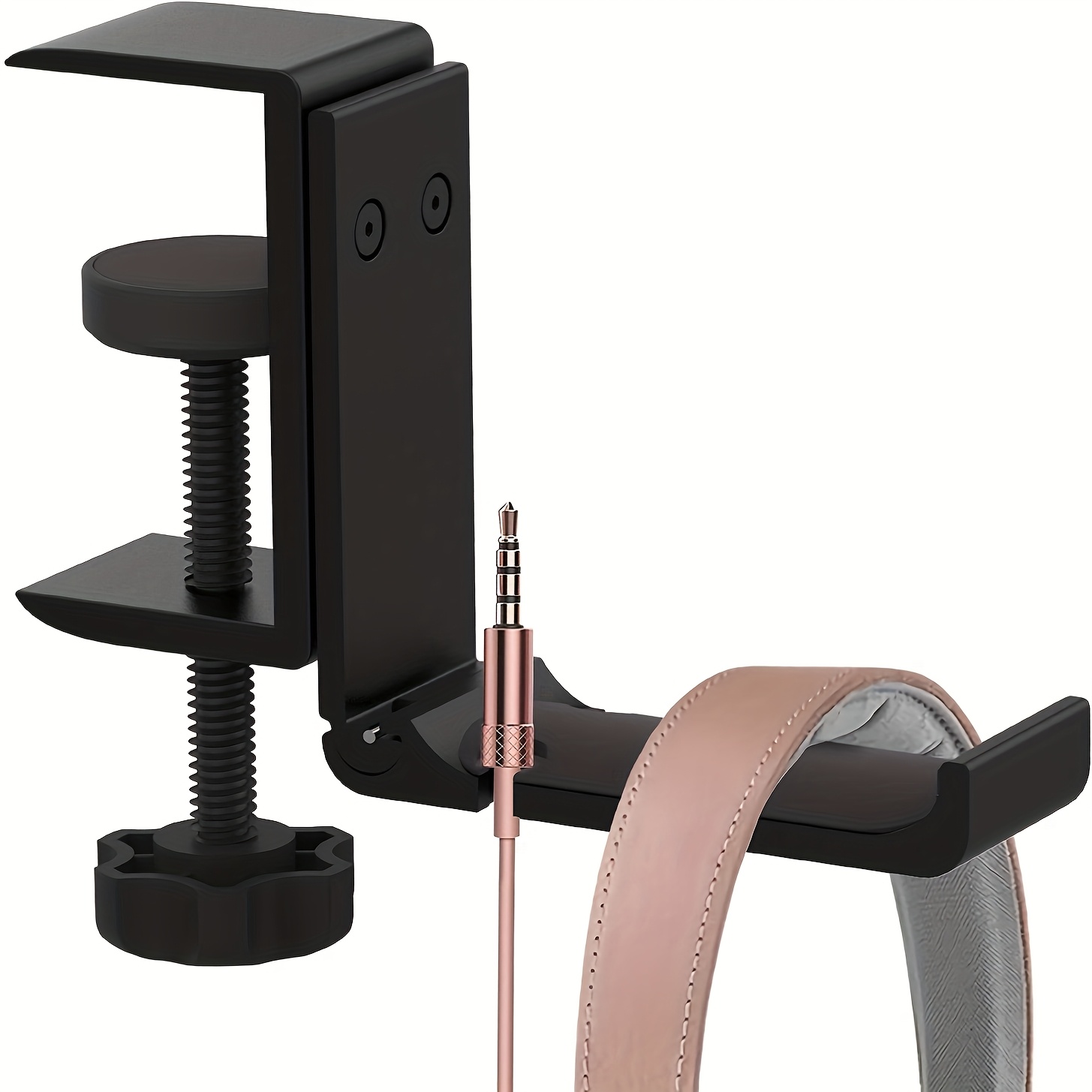 Headphone Hook Under - Soporte plegable de aluminio para auriculares
