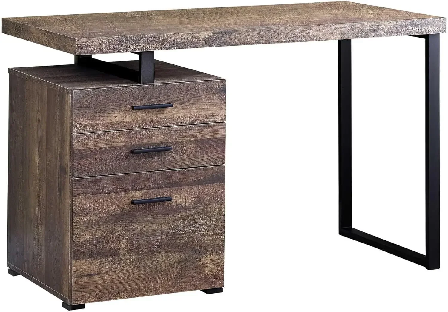 Desk Setup L Shaped - Escritorio para Computadora con Archivador -