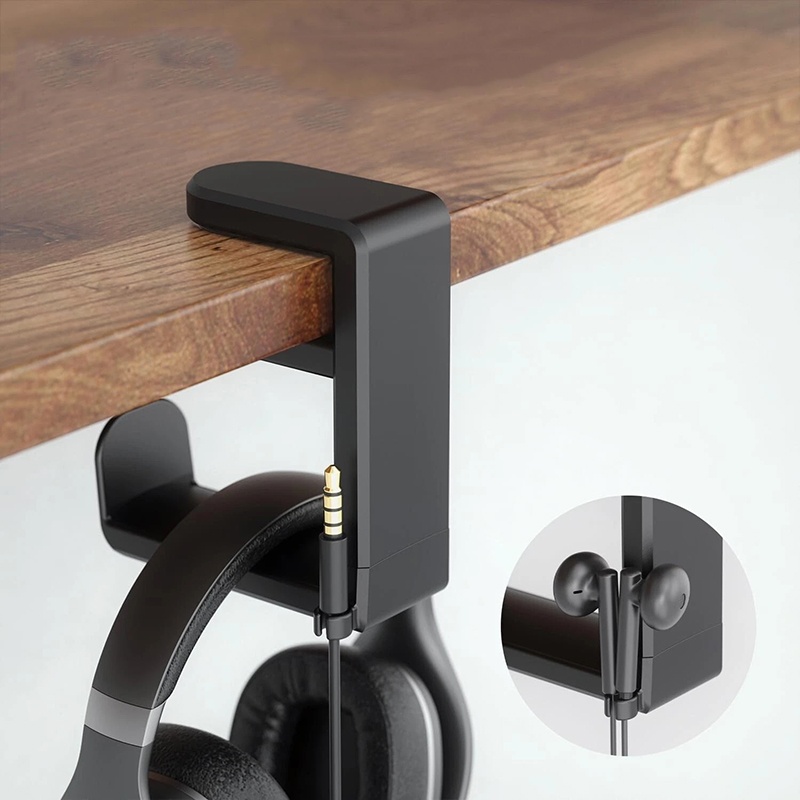 Headphone Hook Under - Soporte Universal de Escritorio 360 °