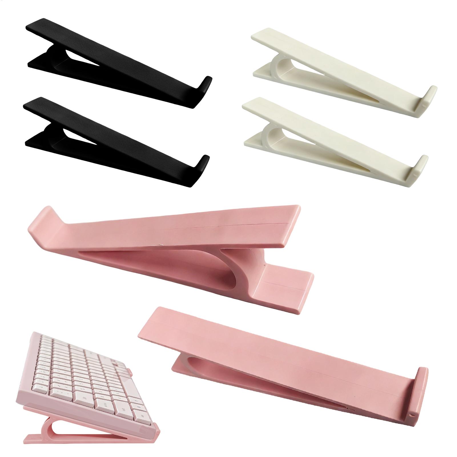 Desk Setup Home - Soporte universal para teclado, 2 unidades/par,