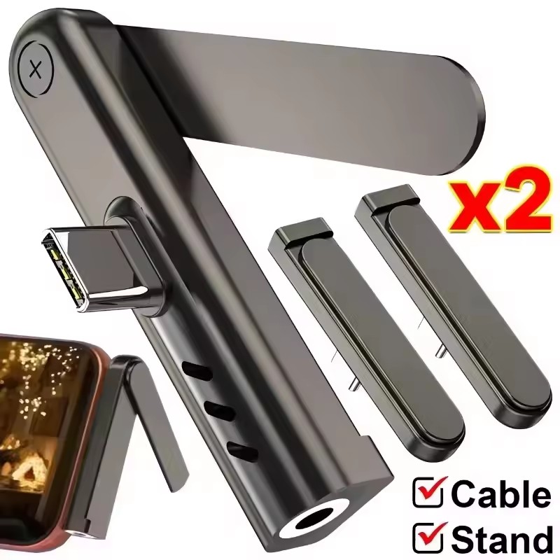 Headphone Hook Under - Soporte de Audio portátil USB C