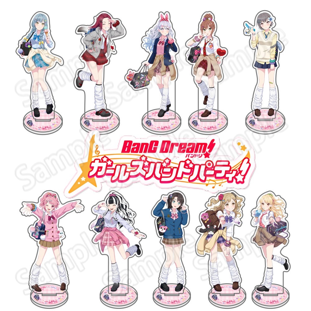 Desk Setup White - ¡HOT BanG Dream! Figura de Acrílico