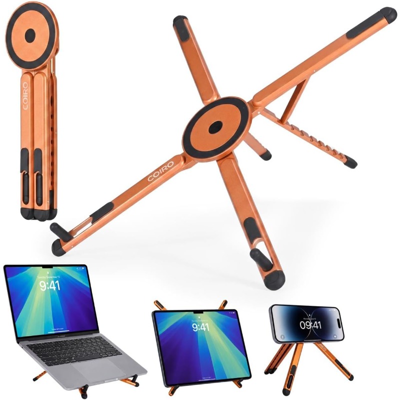 Desk Setup Home - Soporte Magnético Plegable 3 en 1