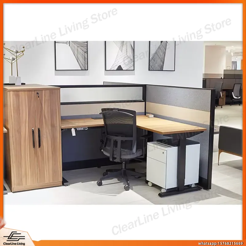 Desk Setup L Shaped - Escritorio de Juego Eléctrico en Forma