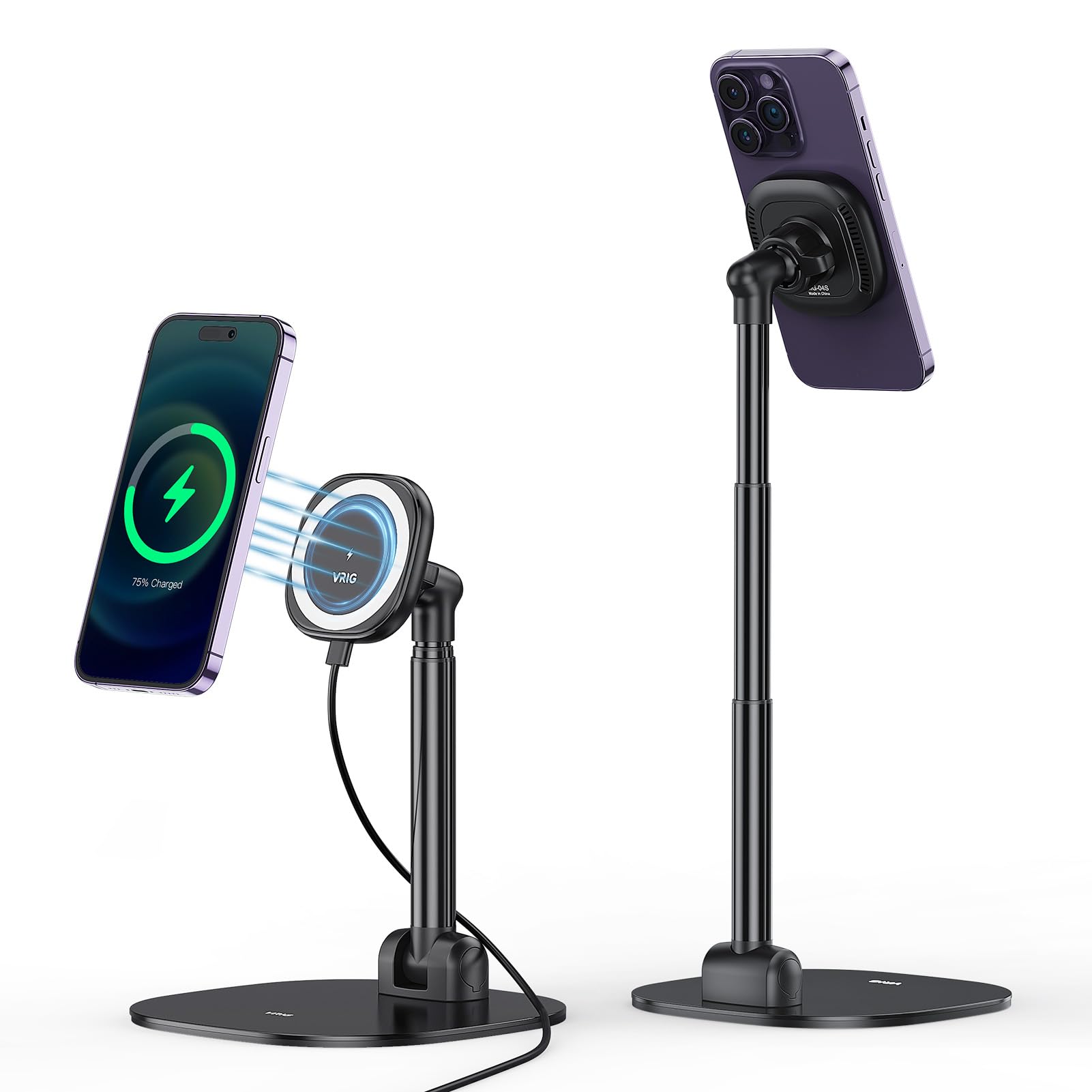 Desk Setup Apple - Soporte Magnético Inalámbrico UURig VRig para