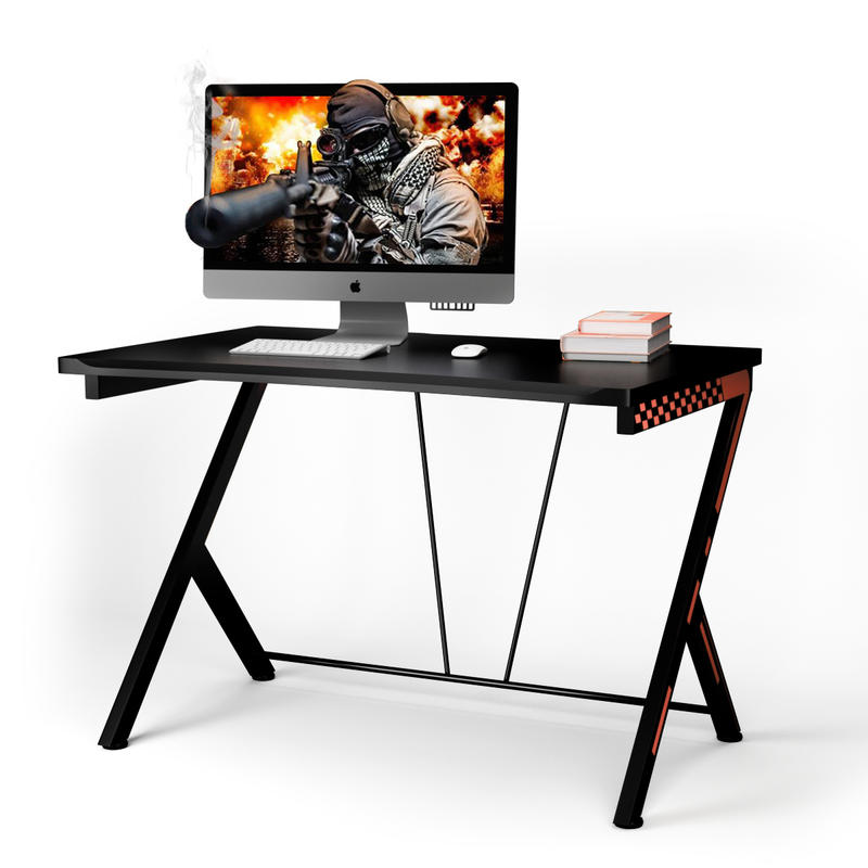 Desk Setup L Shaped - Escritorio ergonómico moderno para computadora, tablero