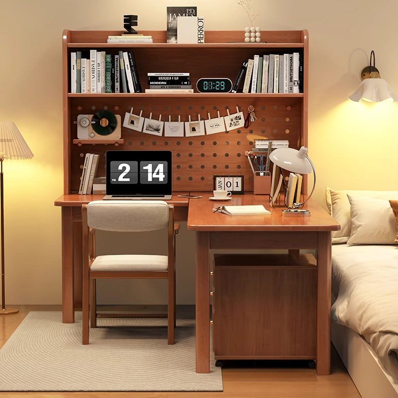 Desk Setup L Shaped - Escritorio esquinero moderno en forma de