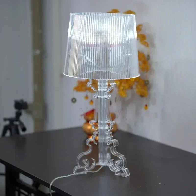 Lámpara de pie óptica moderna  - Desk Setup White reseña y precio