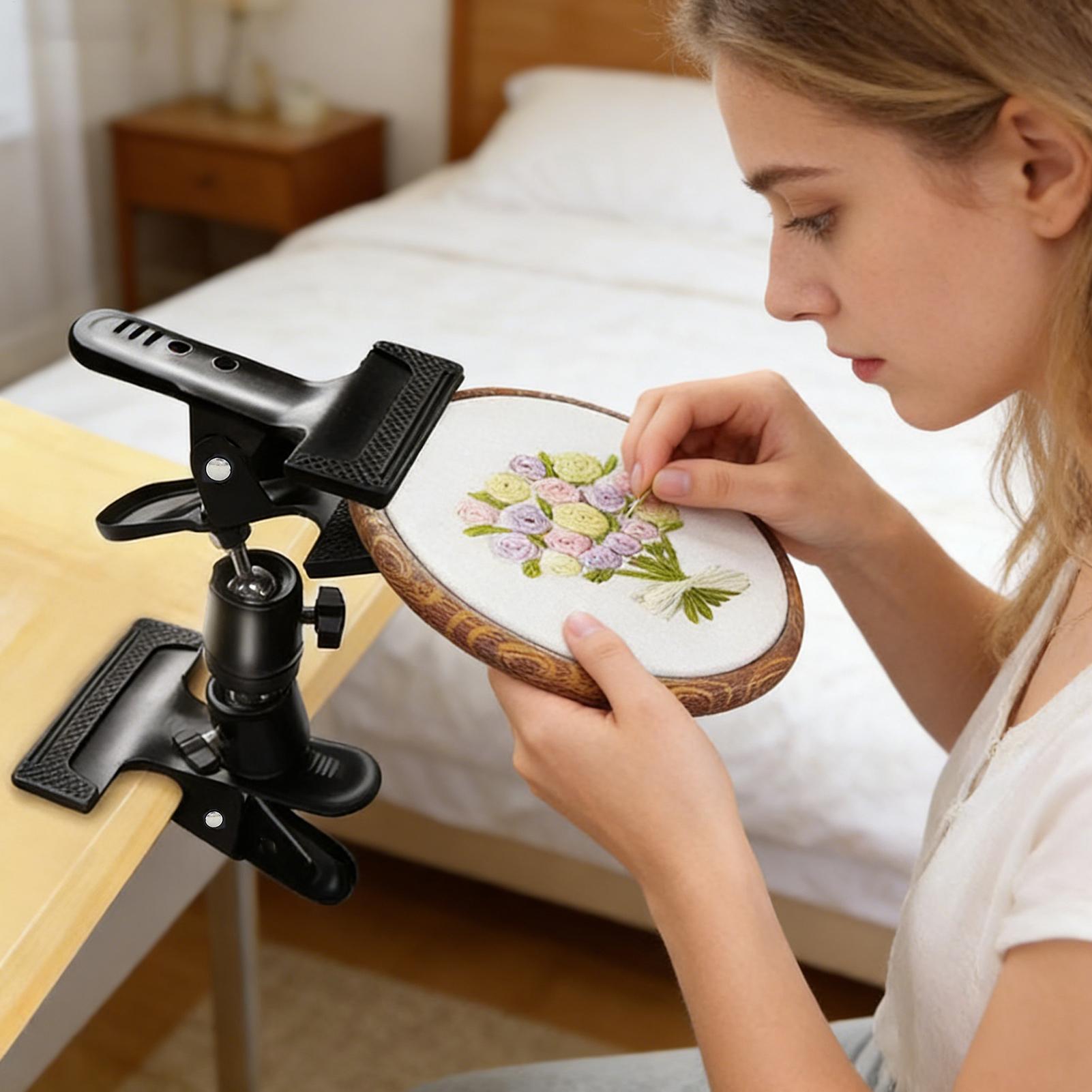 Soporte de Bordado Resistente  - Desk Setup At Home reseña y precio