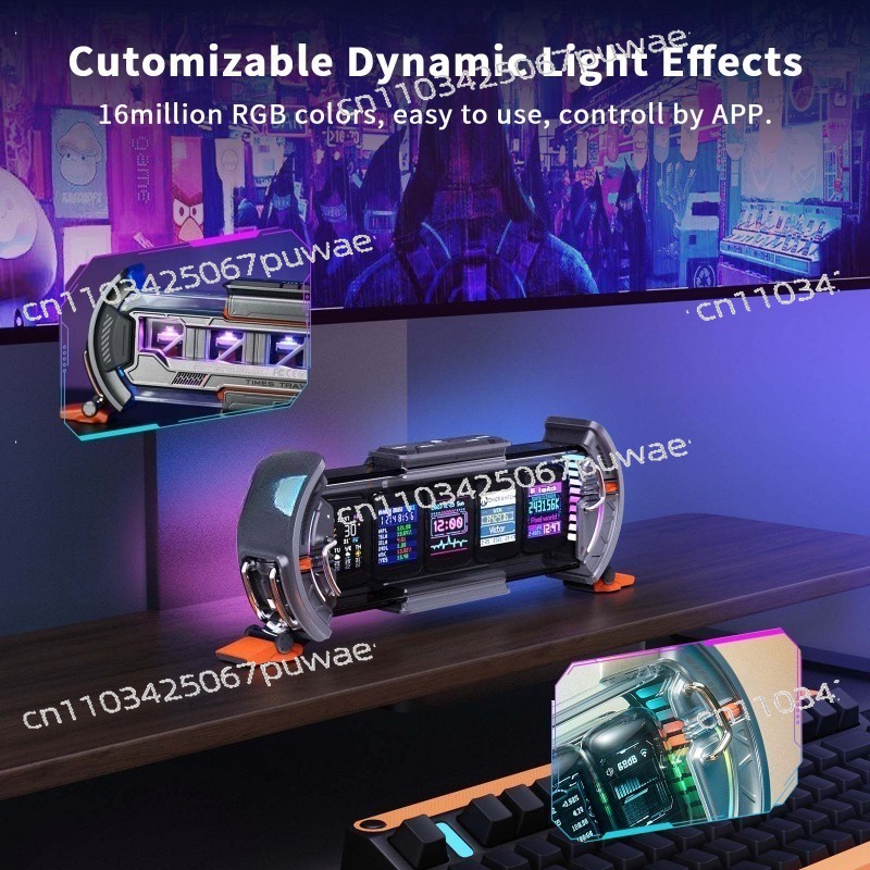 Reloj de Tubos Nixie con Panta - Desk Setup Youtube reseña y precio