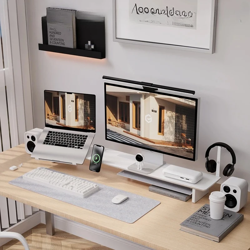 ‌ Soporte Modular para Monitor - Desk Setup White reseña y precio