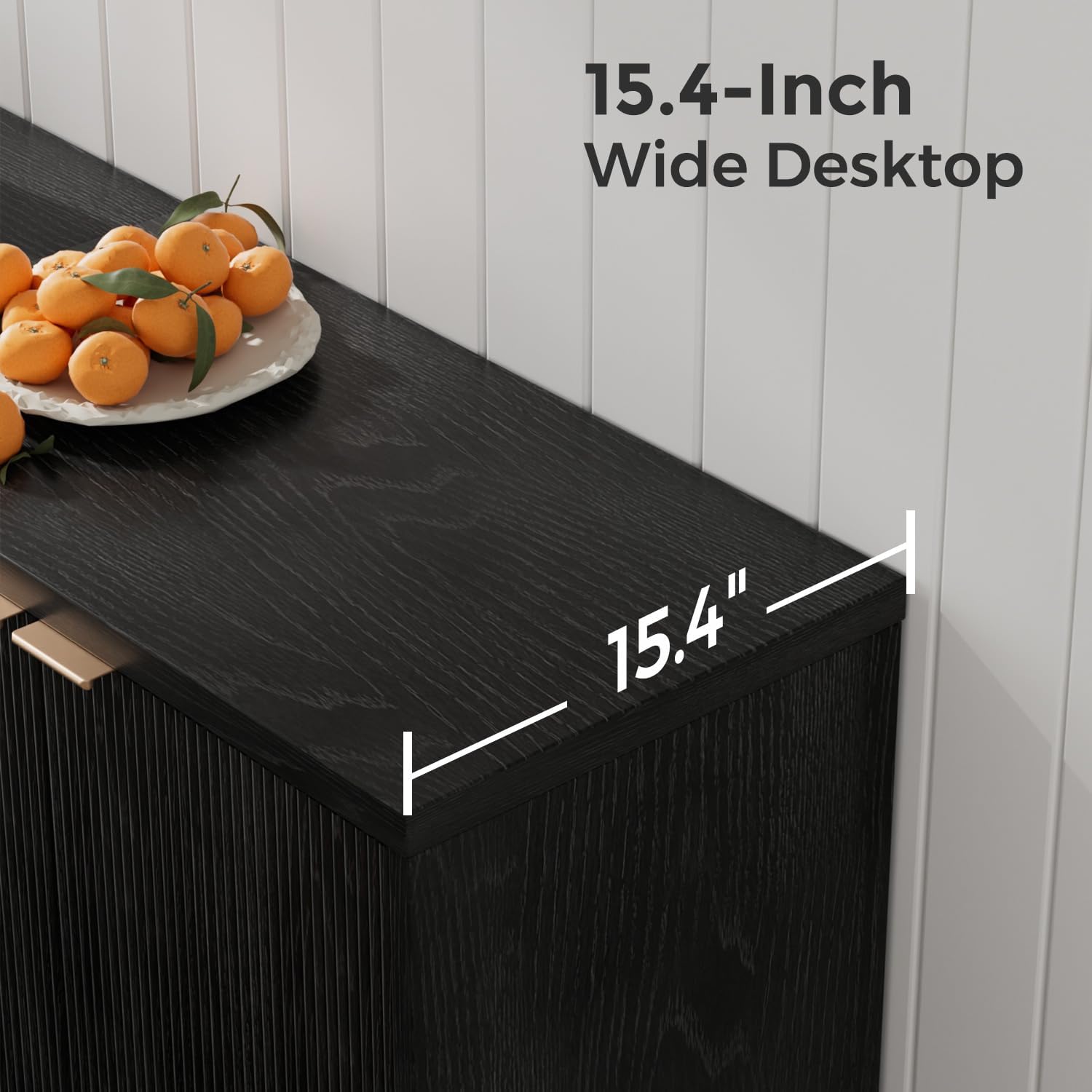 Aparador Acanalado Moderno con - Desk Setup Room reseña y precio