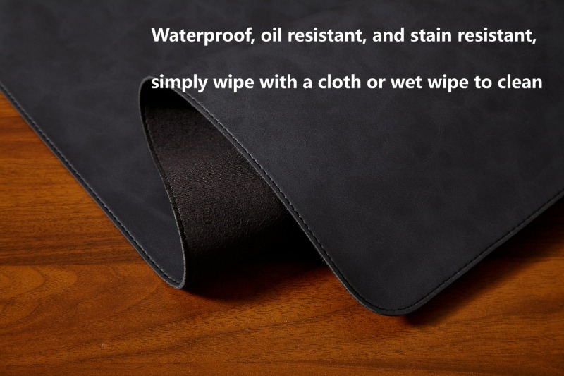 Alfombrilla de ratón grande, a - Desk Pad Leather Large reseña y precio