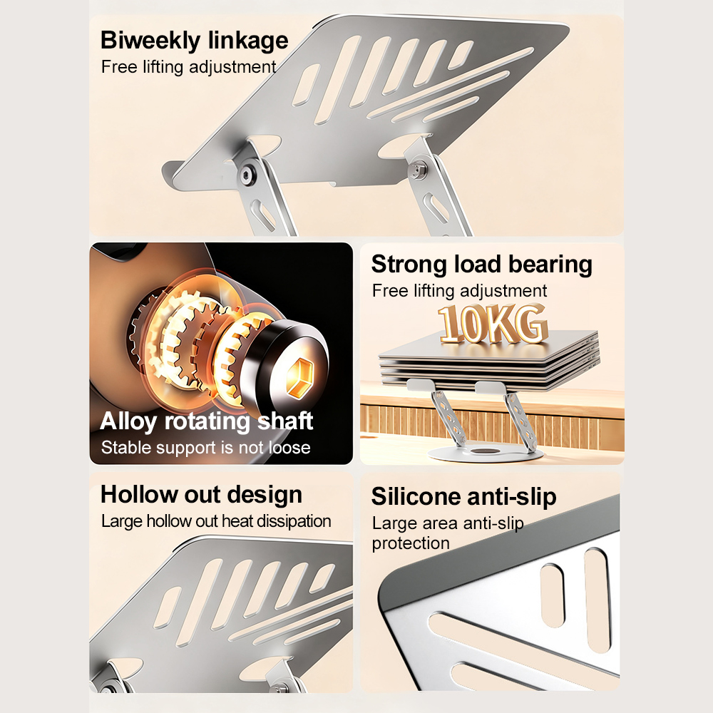 360 °   Soporte giratorio para - Desk Setup Home reseña y precio