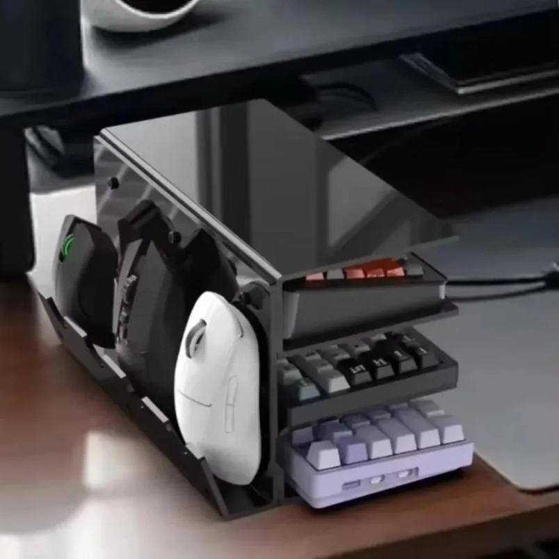 Soporte para teclado, estante  - Desk Setup Home reseña y precio