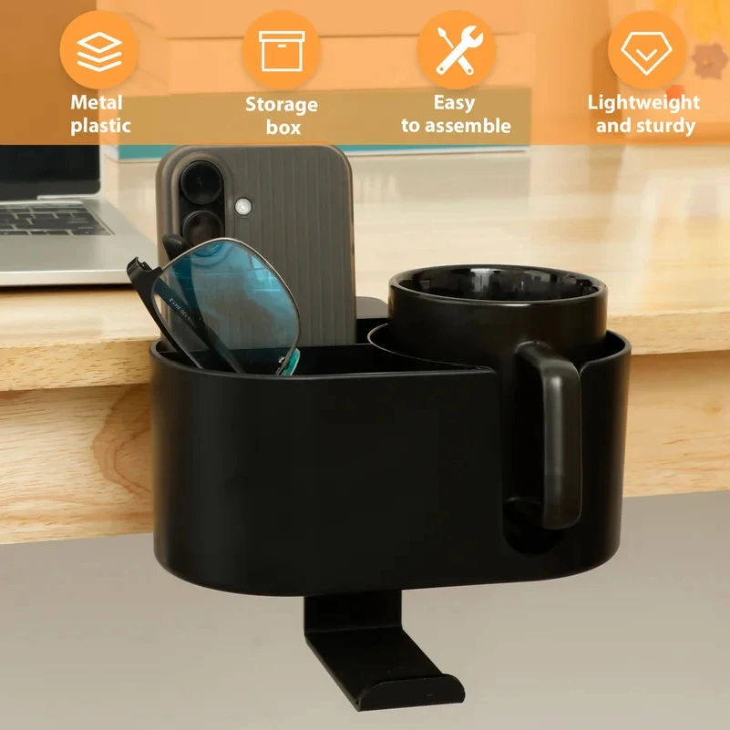 Soporte para tazas 4 en 1 para - Headphone Hook Under reseña y precio