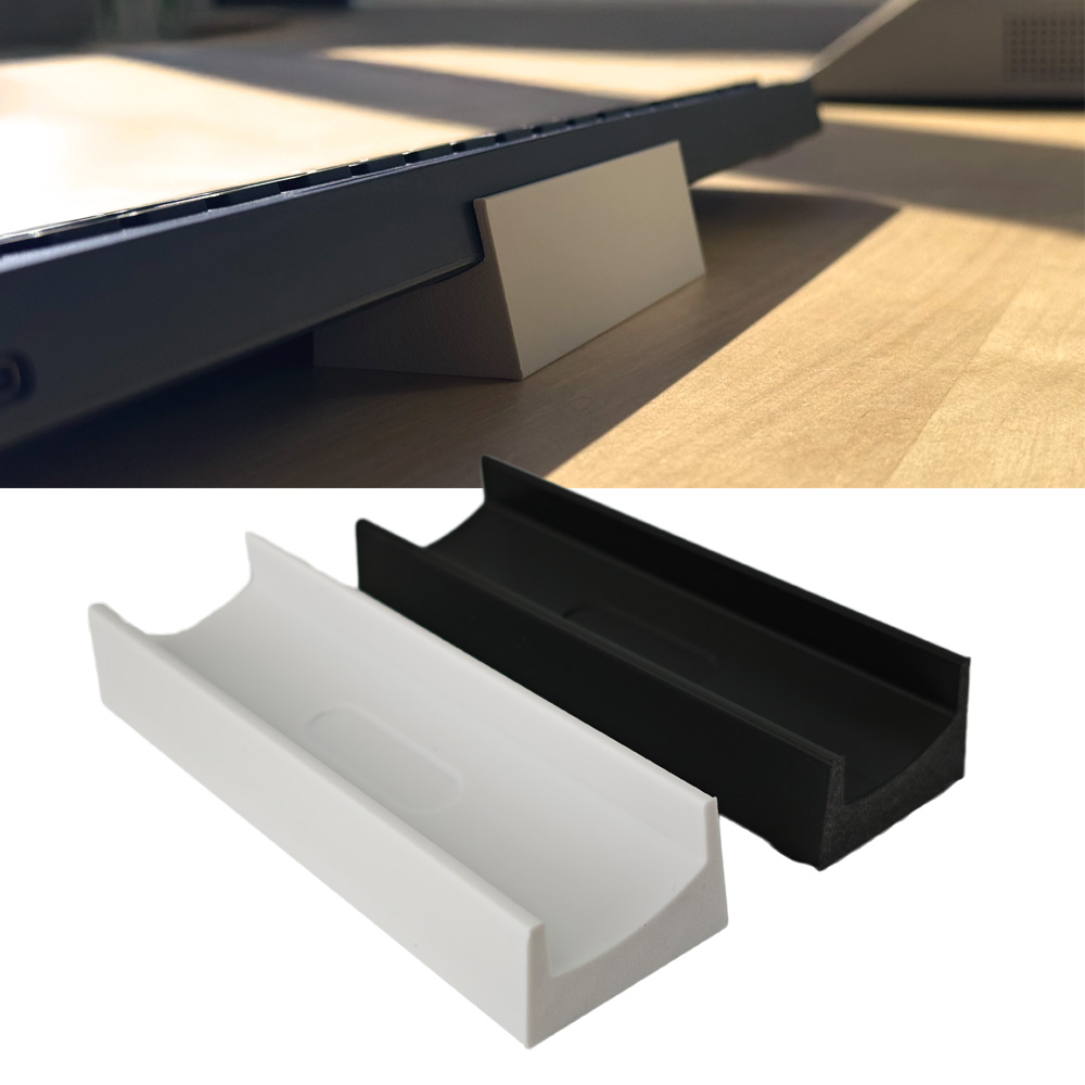 Soporte de teclado para teclas - Desk Setup White reseña y precio