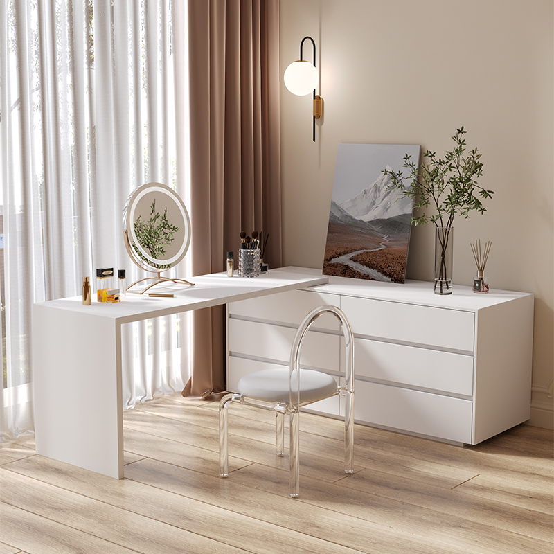 Tocador, escritorio de ordenad - Desk Setup L Shaped reseña y precio
