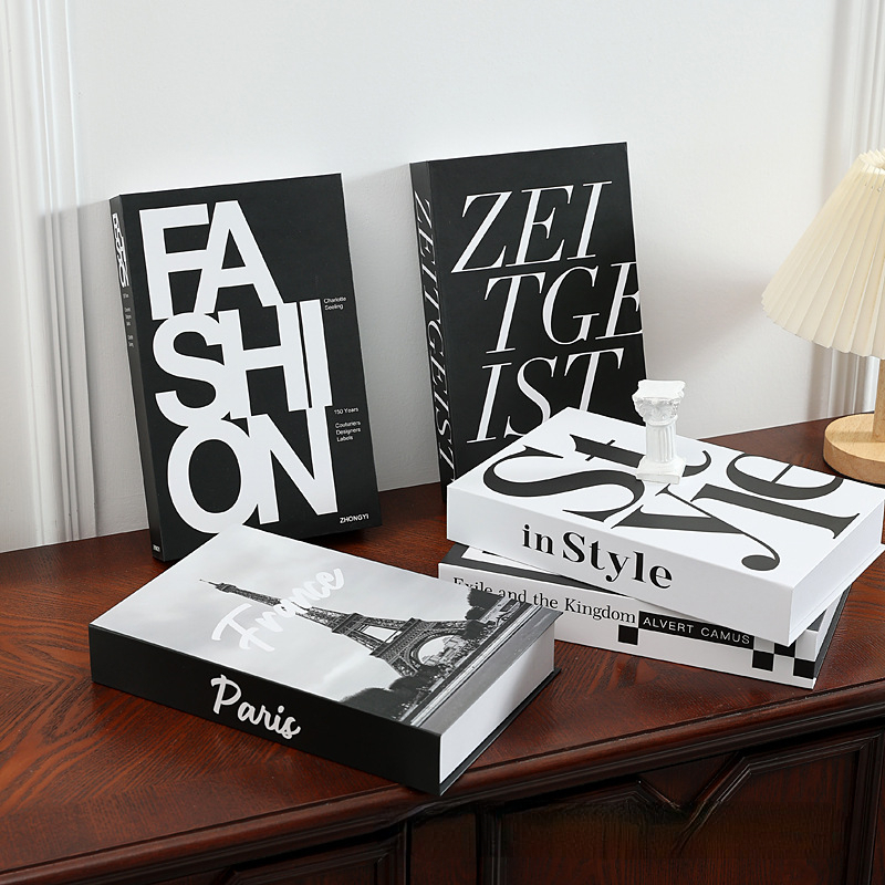 Libros falsos para decoración, - Desk Setup At Home reseña y precio