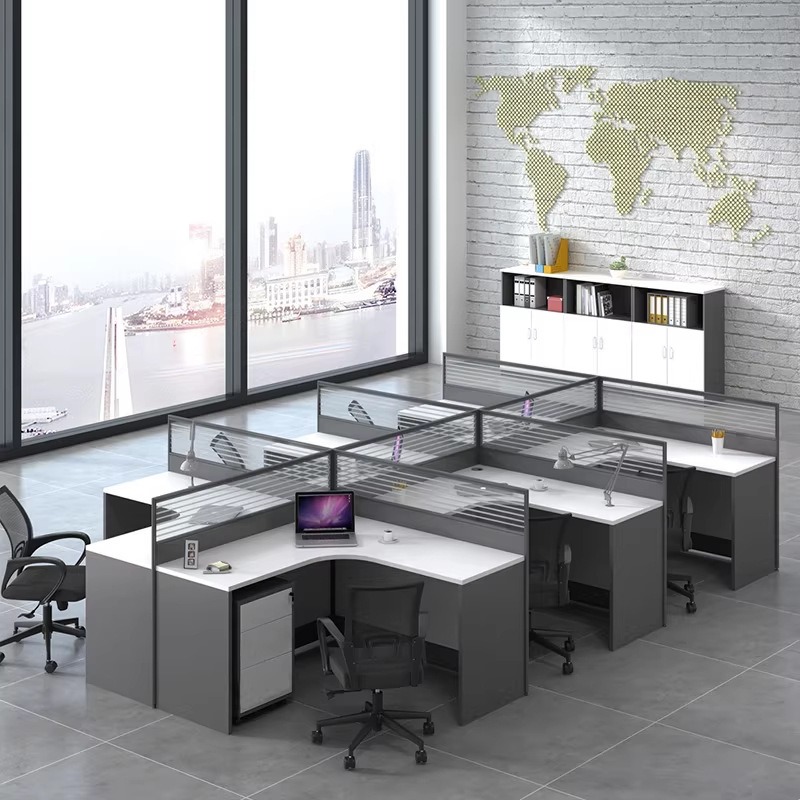 Escritorio de Oficina Blanco p - Desk Setup L Shaped reseña y precio