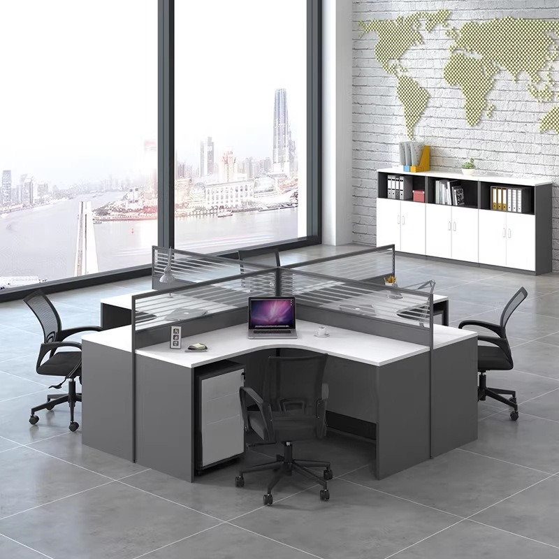 Escritorio de Oficina Blanco p - Desk Setup L Shaped reseña y precio