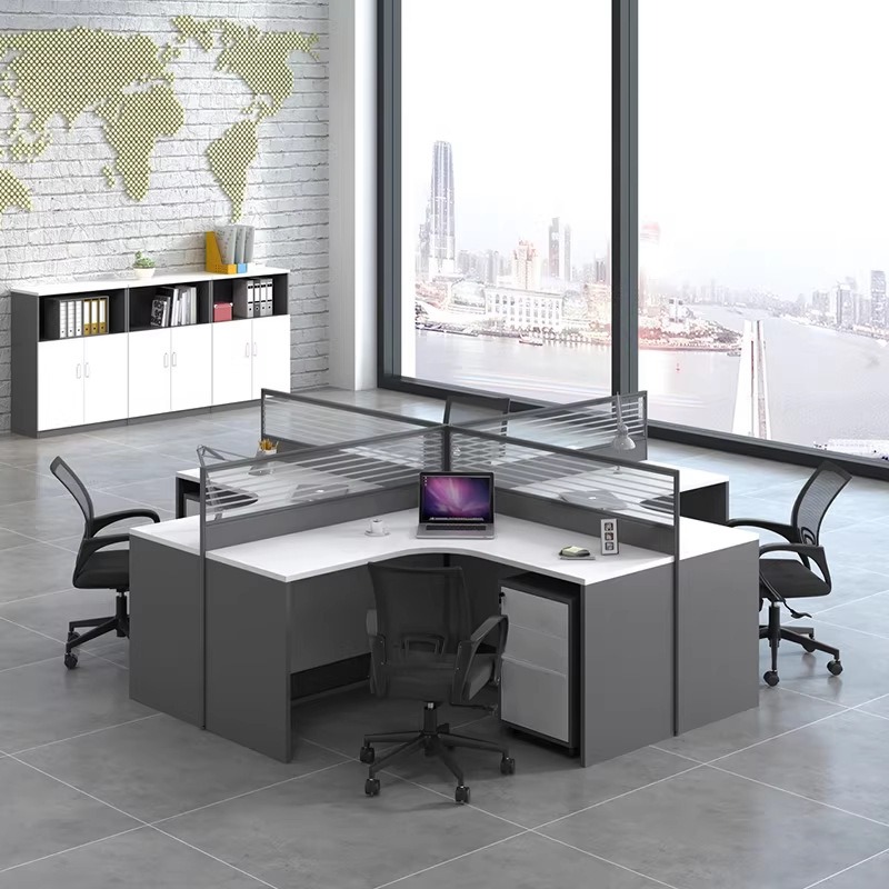 Escritorio de Oficina Blanco p - Desk Setup L Shaped reseña y precio