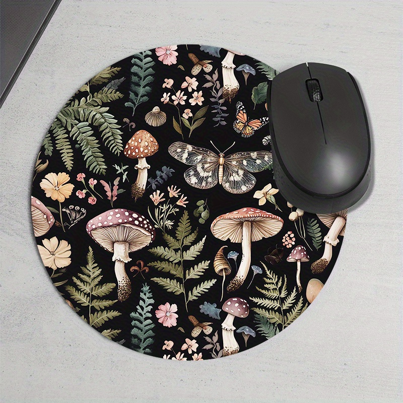 Alfombrilla de ratón redonda c - Desk Setup With Plants reseña y precio