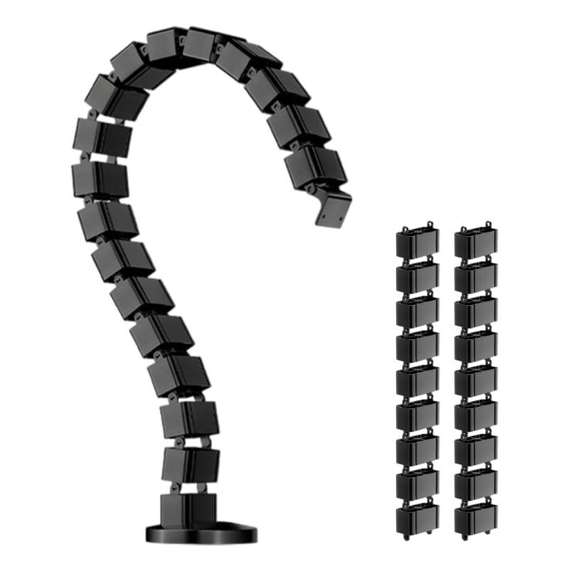 Tubo modular gestión cables AB - Desk Setup Youtube reseña y precio