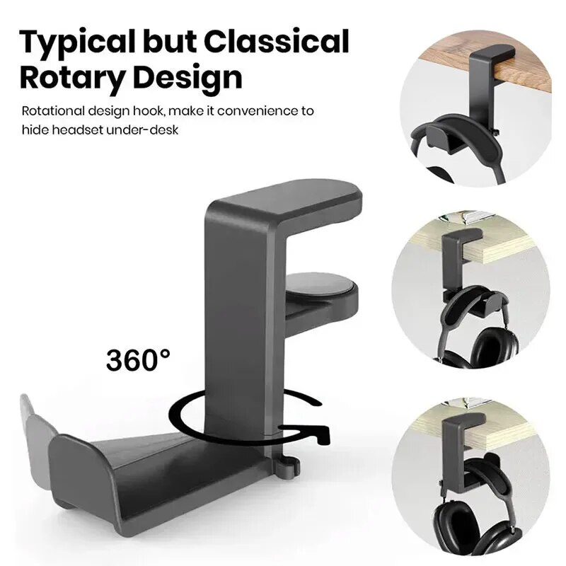 Soporte Universal para Auricul - Headphone Hook Under reseña y precio