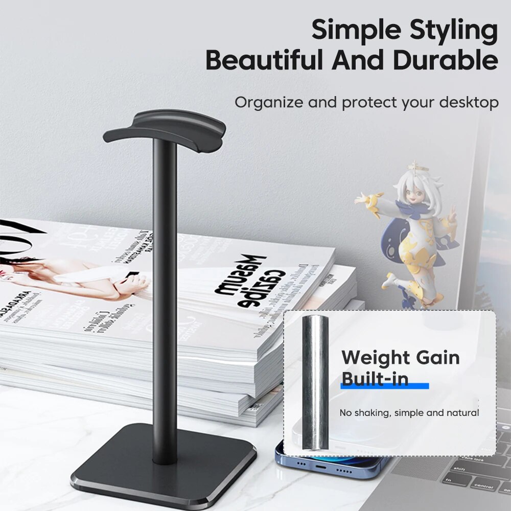 Soporte Universal para auricul - Headphone Hook Under reseña y precio