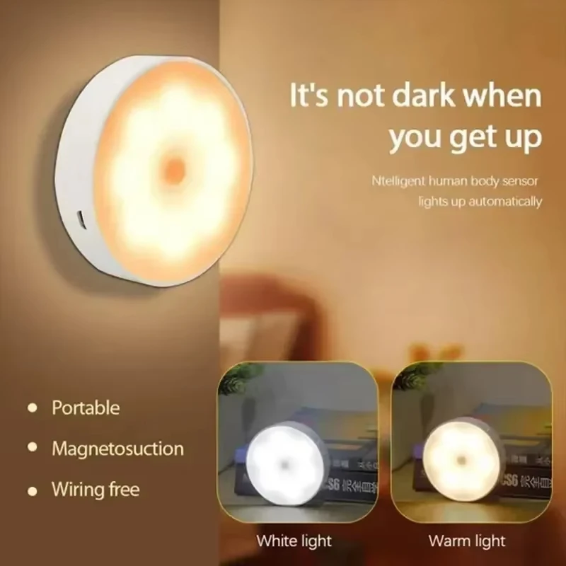 Luz nocturna con Sensor de mov - Desk Setup White reseña y precio