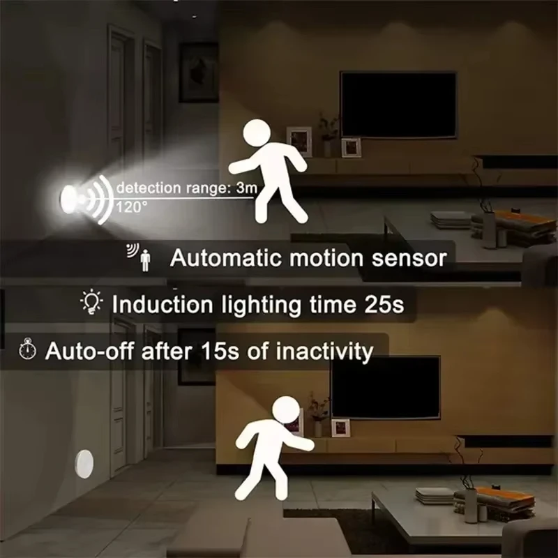 Luz nocturna con Sensor de mov - Desk Setup White reseña y precio